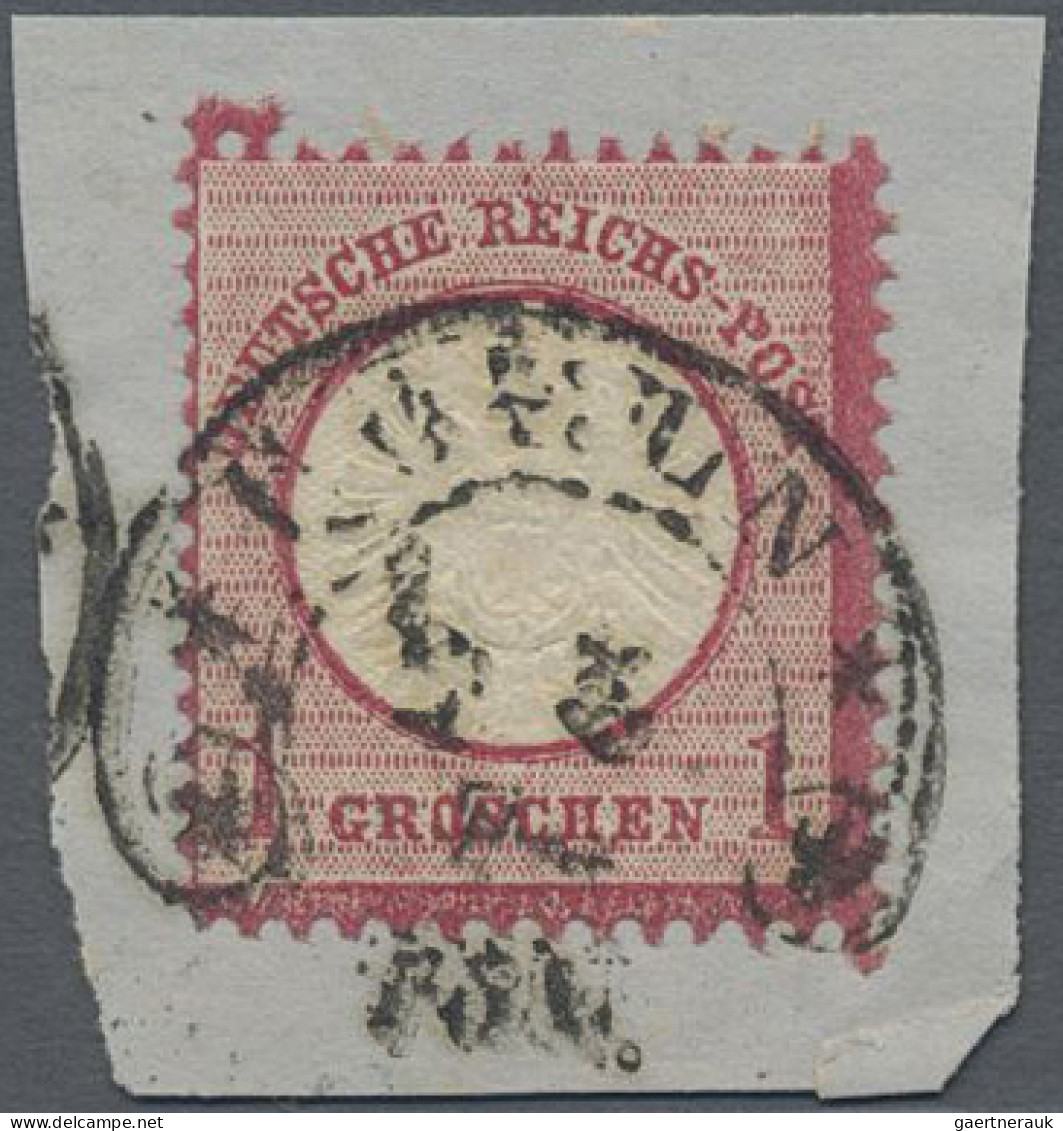 Deutsches Reich - Hufeisenstempel: "COELN 2 6 74", Voller Abschlag Des Hufeisens - Frankeermachines (EMA)