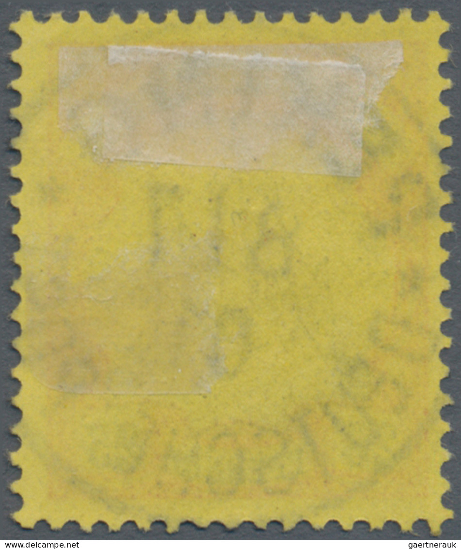 Deutsche Post In China: 1901, Petschili, Kiautschou 25 Pfg. Schiffszeichnung, Rö - Chine (bureaux)