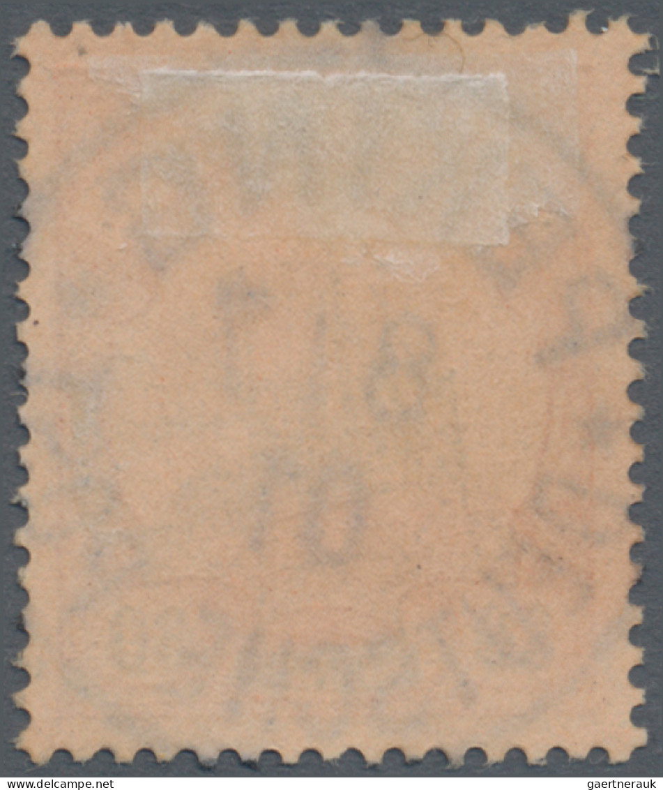 Deutsche Post In China: 1901, Petschili, Kiautschou 30 Pfg. Schiffszeichnung, Rö - Chine (bureaux)