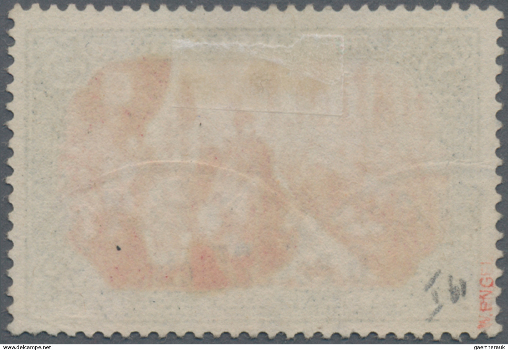 Deutsche Post In Marokko: 1900 5 M. In Type IV (= Type I Mit Nachmalung Nur Mit - Marokko (kantoren)