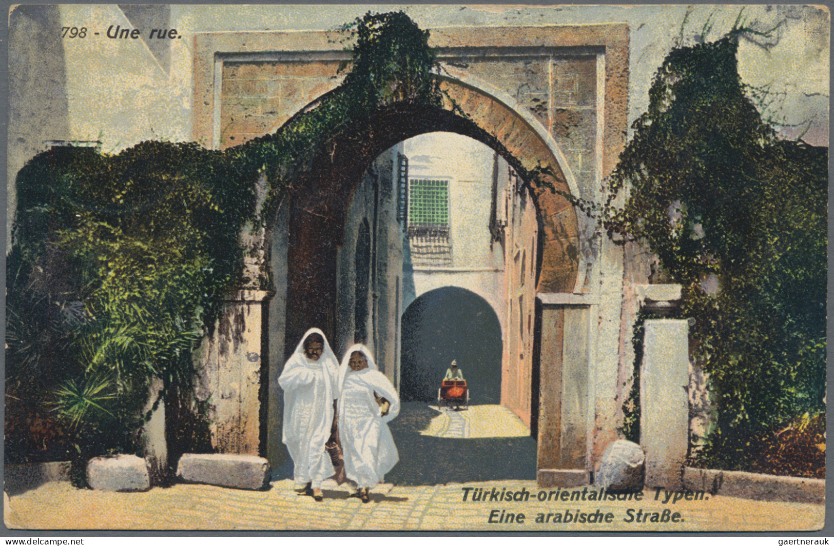 Militärmission: 1917 (27.9.), MIL.MISS.MAMURE Auf FP-AK Mit Schwarzem Brfstpl. " - Turquie (bureaux)