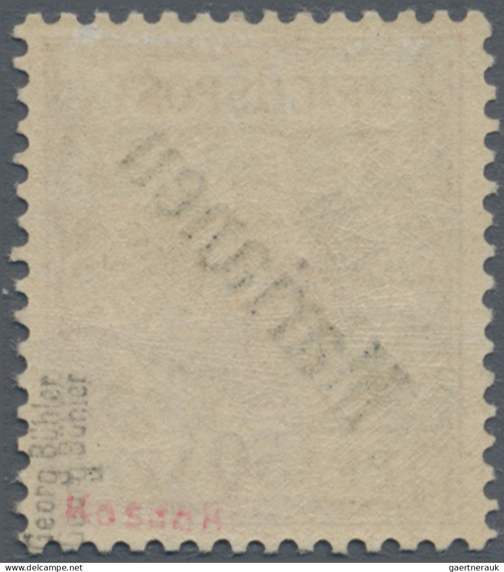 Deutsche Kolonien - Marianen: 1899, 50 Pfg. Mit Diagonalem Aufdruck, Lebhaftrötl - Mariana Islands