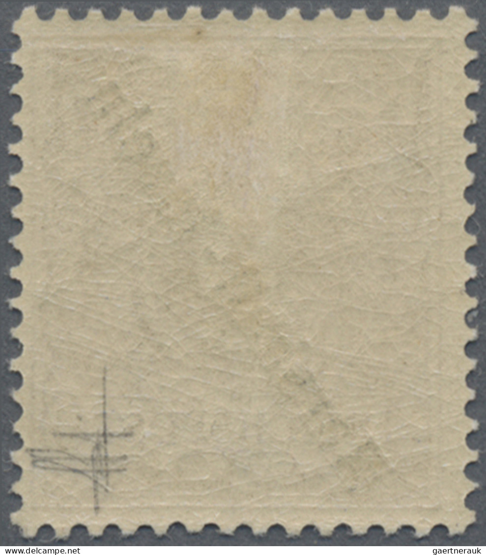Deutsche Kolonien - Marshall-Inseln: 1899, Adler, 3 Pfg. Lebhaftorangebraun, Ung - Marshall
