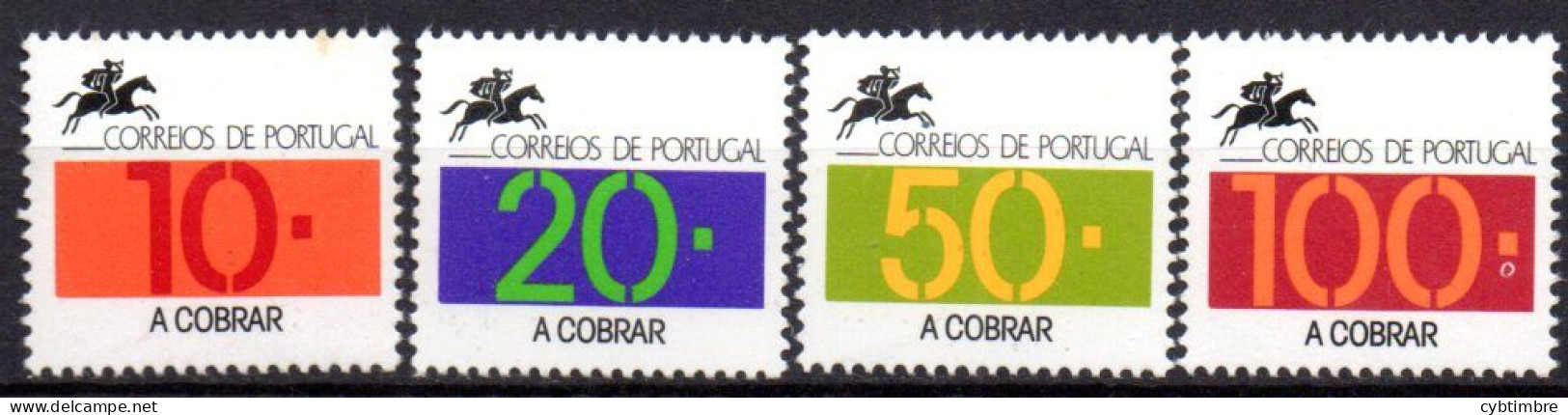 Portugal: Yvert N° Taxe 90/93**; MNH; Cote 3.50€ - Ungebraucht