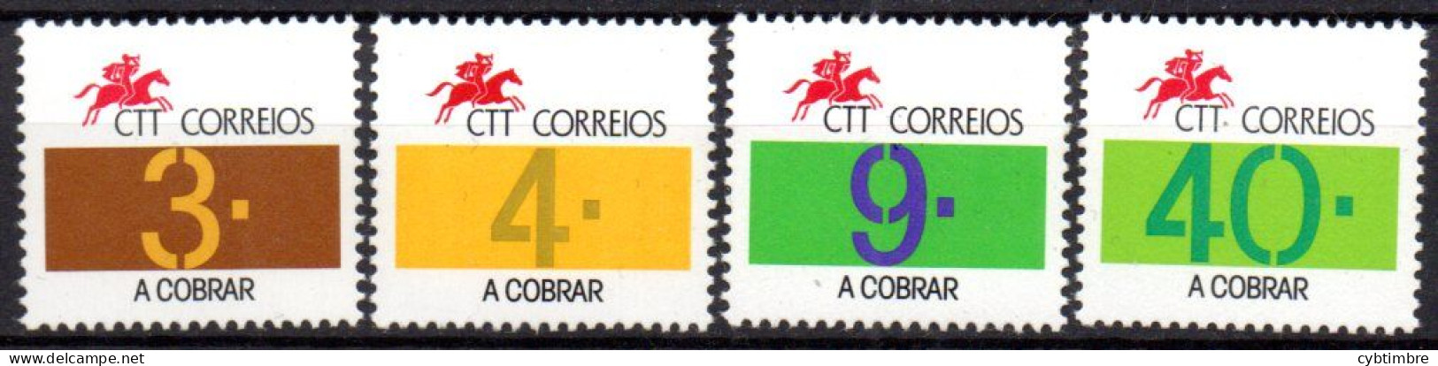 Portugal: Yvert N° Taxe 94/97**; MNH; Cote 1.50€ - Ongebruikt