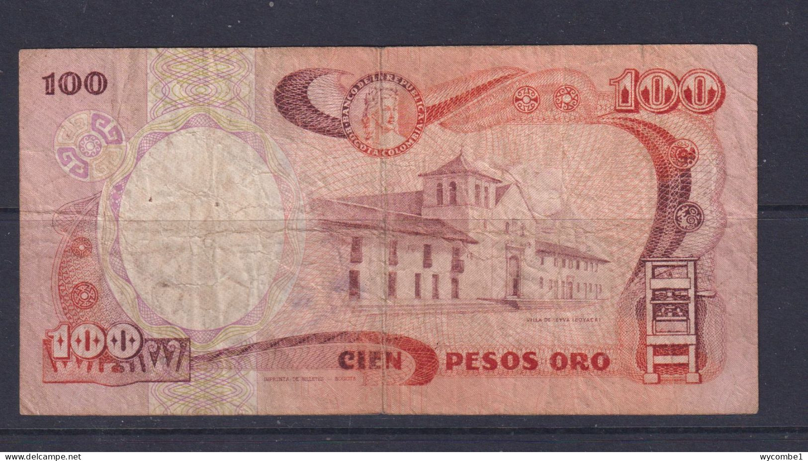 COLOMBIA - 1984 100 Pesos Circulated Banknote - Colombie