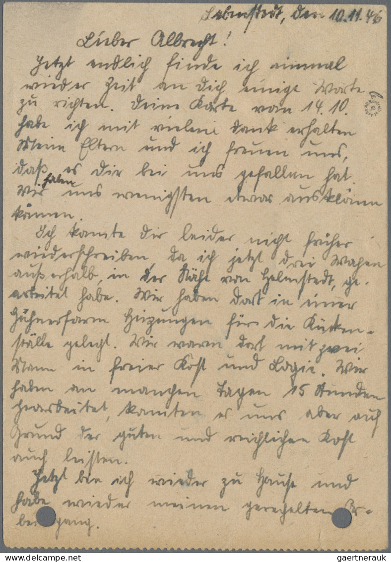 Alliierte Besetzung - Gemeinschaftsausgaben: 1946, Ziffernserie, 6 Pf In Der Seh - Sonstige & Ohne Zuordnung