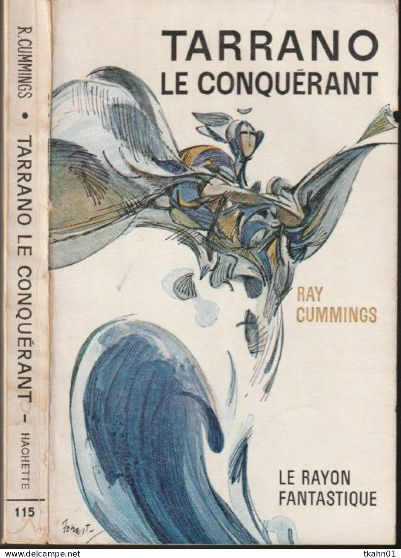 LE RAYON FANTASTIQUE N° 115 " TARRANO LE CONQUERANT   " RAY CUMMINGS DE 1963 - Le Rayon Fantastique