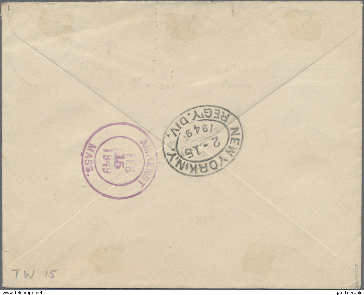 Berlin: 1948, Schwarzaufdruck 1 Mark Zus. Mit 10 Pfg. Als Portogerechte Frankatu - Lettres & Documents