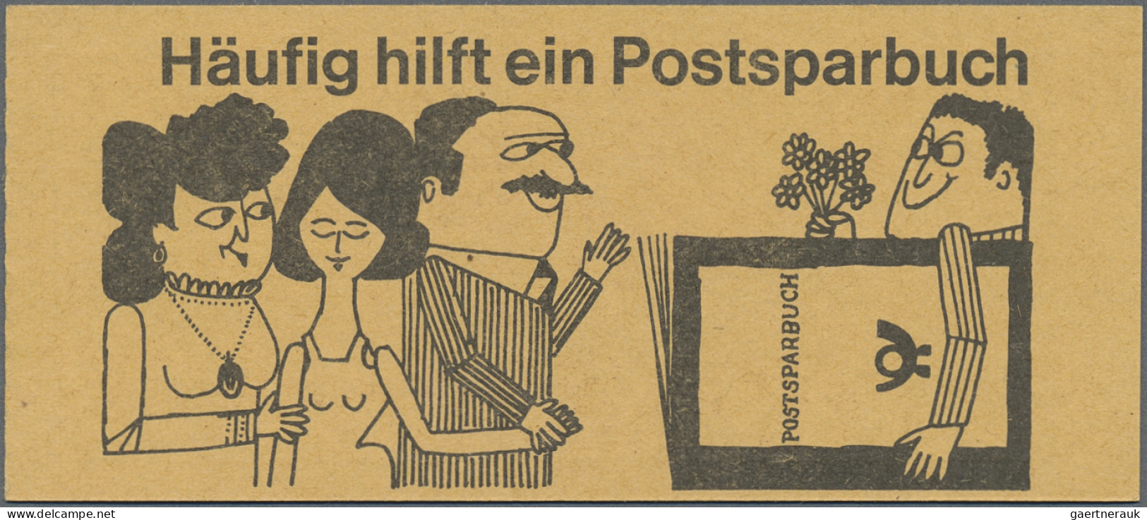 Berlin - Markenheftchen: 1962, Markenheftchen 10 Pf Dürer Mit Seltener Reklame " - Cuadernillos