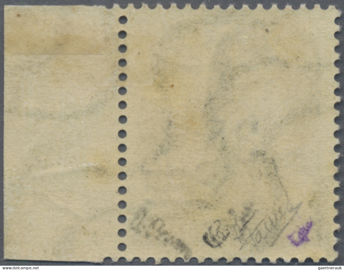 Saarland (1947/56): 1947, Aufdruck-Abart "3 F" Statt "2 F." Auf 12 Pfg. Mit Wass - Unused Stamps