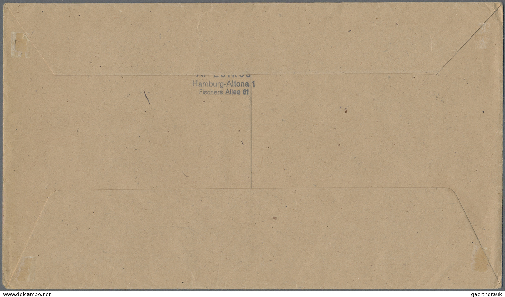 Bizone: 1948, Bandaufdruck Auf 15 Pfg. Arbeiter Im Waagerechten Oberrandpaar Als - Otros & Sin Clasificación