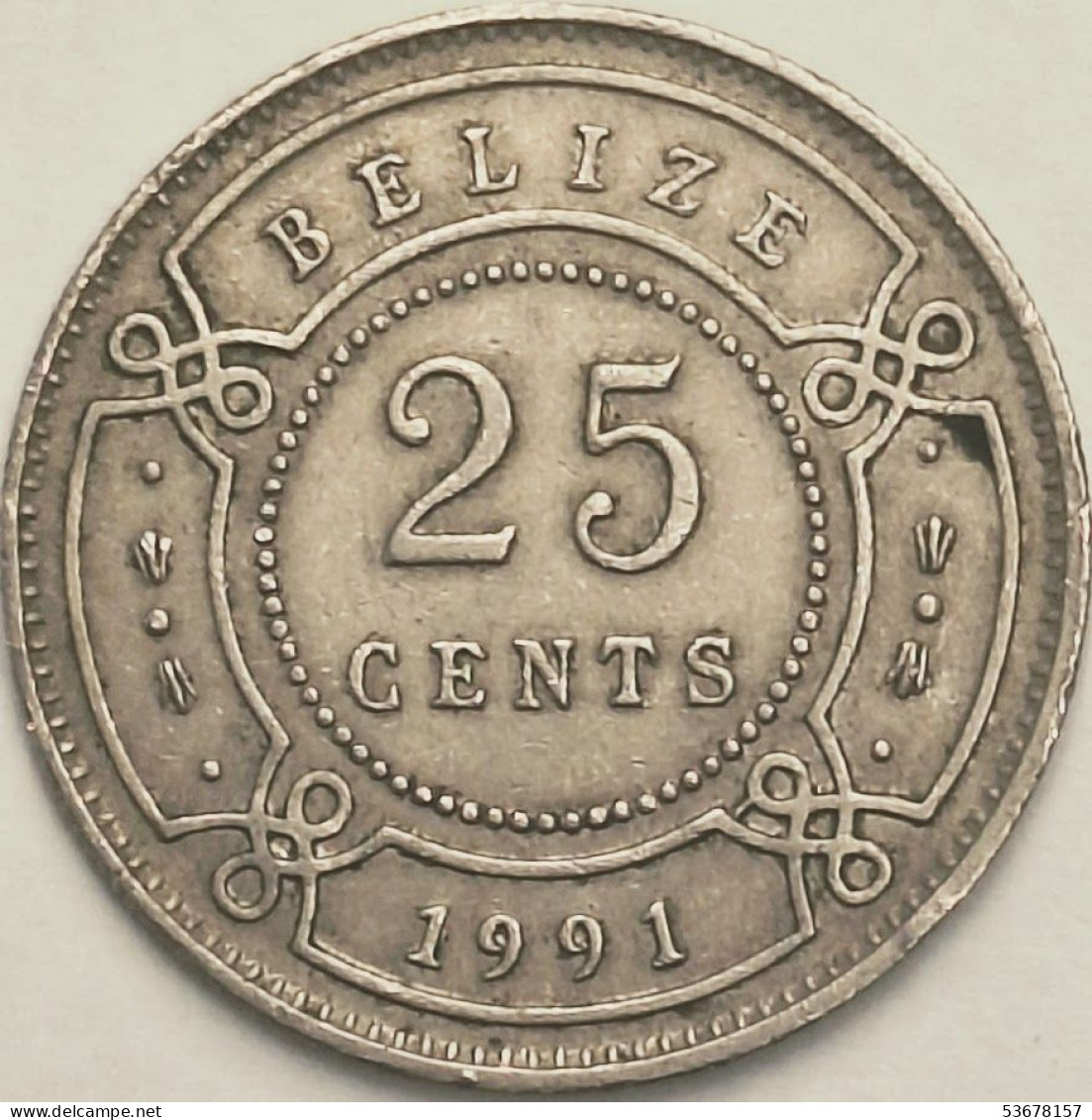 Belize - 25 Cents 1991, KM# 36 (#3225) - Belize