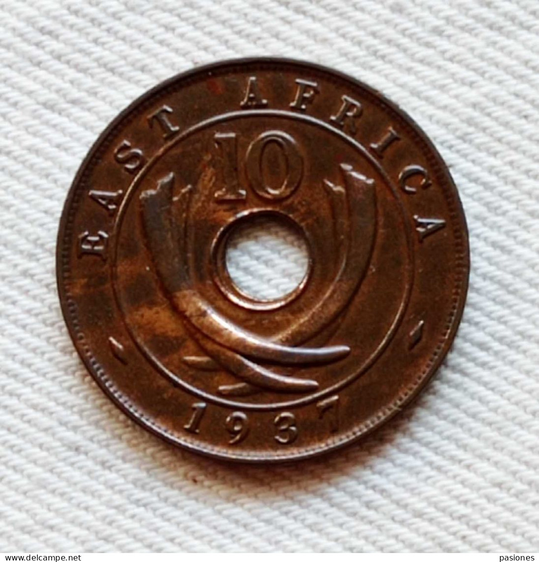 East Africa 10 Cent. George VI 1937 SPL+ - Colonie