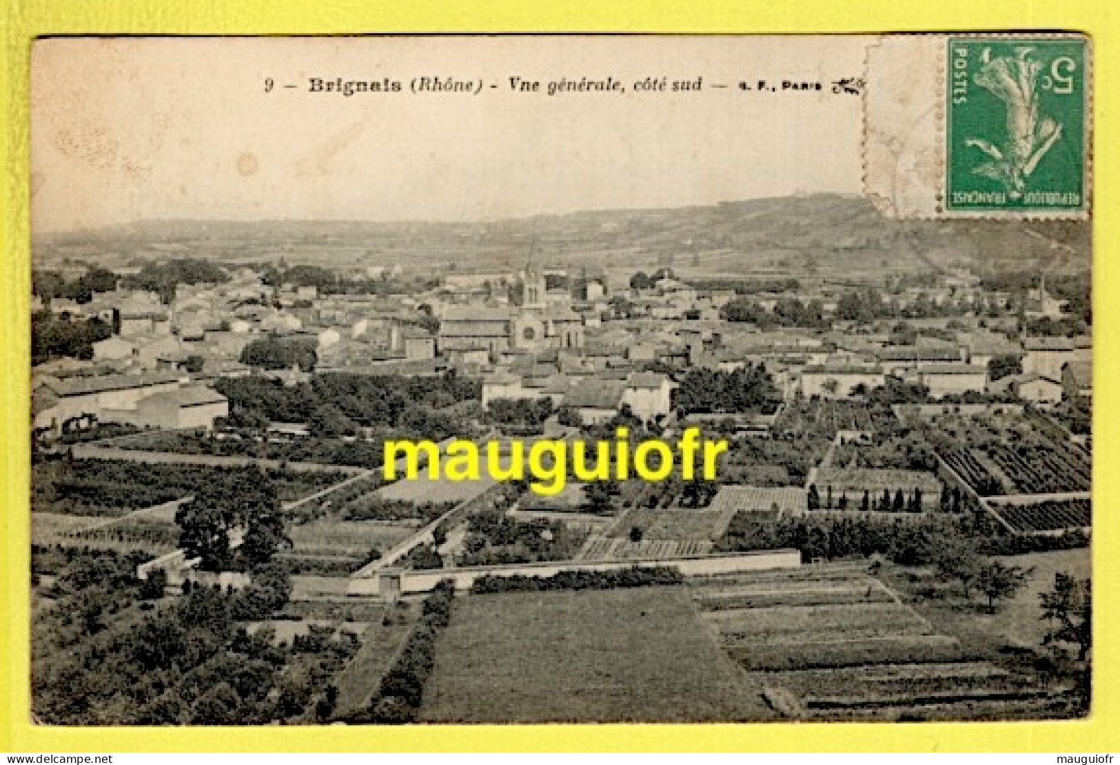 69 RHÔNE / BRIGNAIS / VUE GENERALE, CÔTÉSUD - Brignais