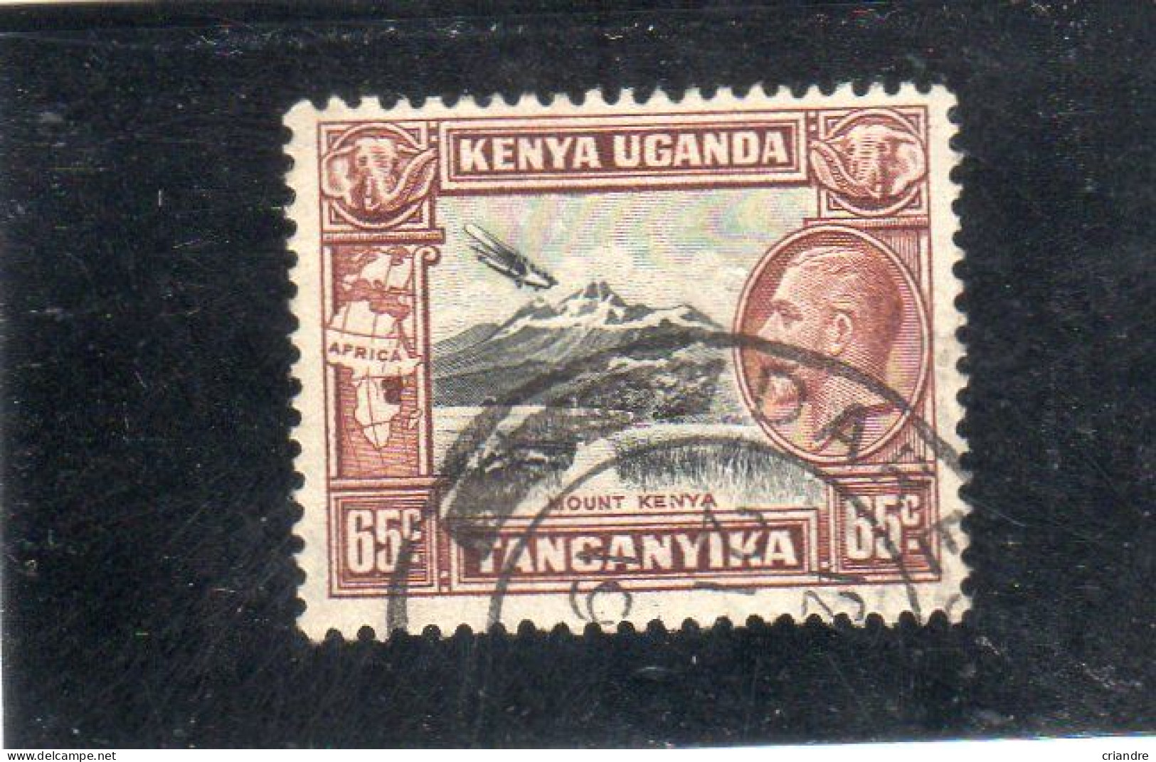 Kenya Ouganda Année 1935 PA N° 40 Oblitéré - Kenya & Ouganda