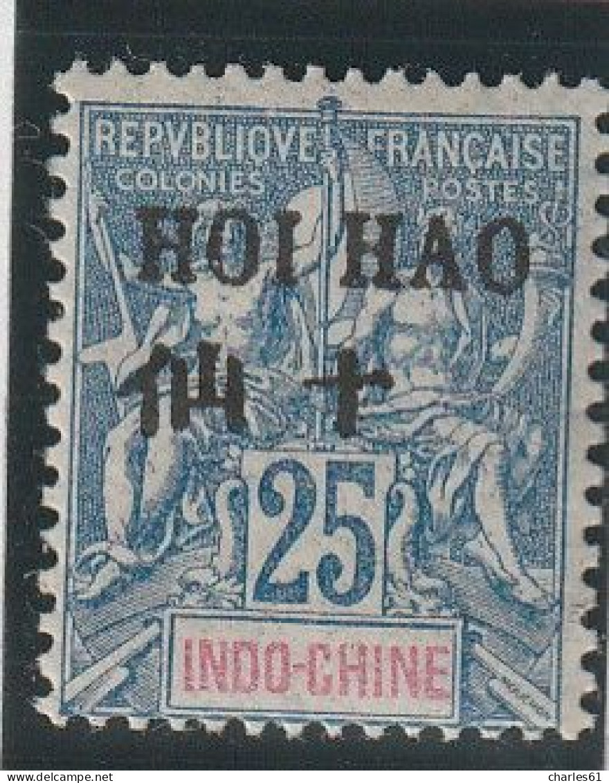 HOI-HAO - N°24 * (1903-04) 25c Bleu - Ongebruikt