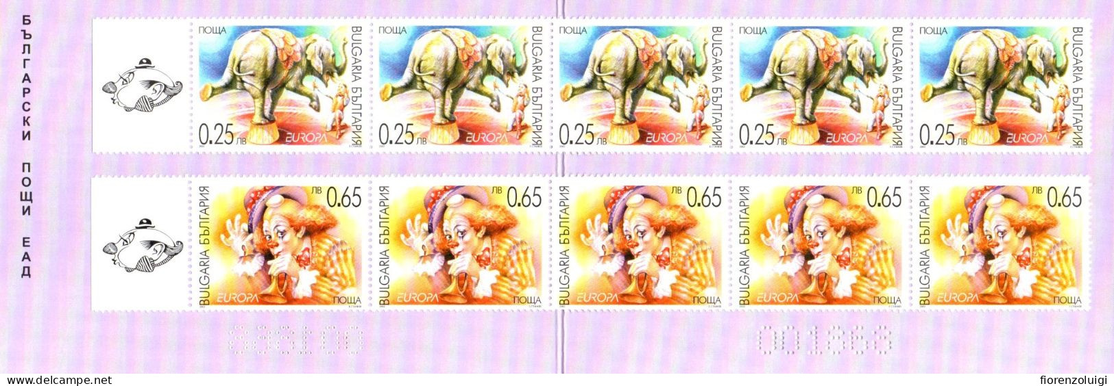 EUROPA CEPT 2002 GIRO COMPLETO LIBRETTI / BOOKLETS MNH**