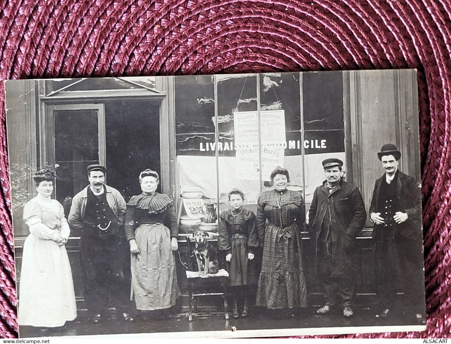 Carte Photo   Café à Situer , Association Philantropique - Cafés