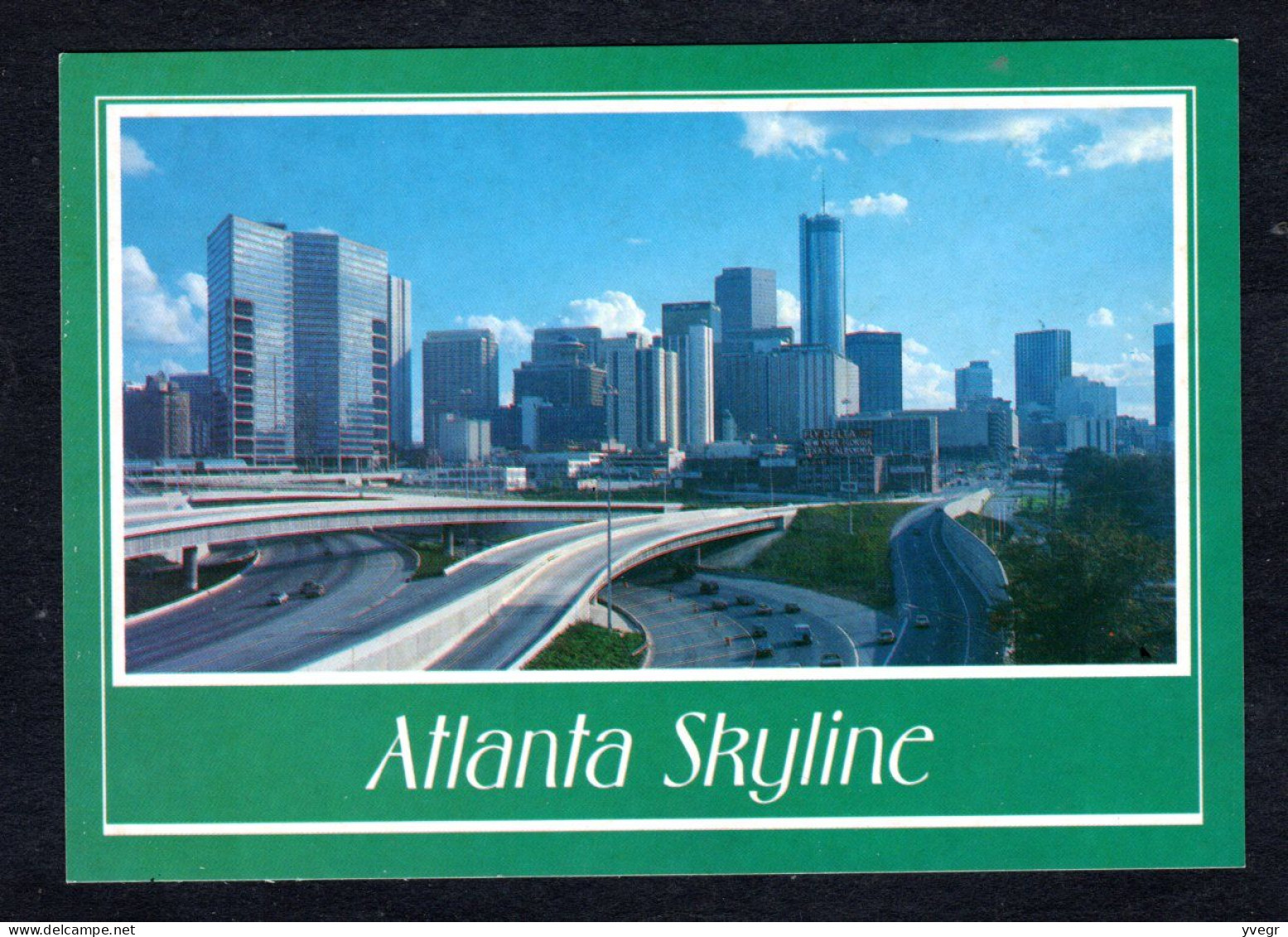 Etats Unis -  ATLANTA Skyline - Greetings From  Atlanta Landmarks - Multi Vues - Les Routes Les Unes Sur Les Autres - Atlanta