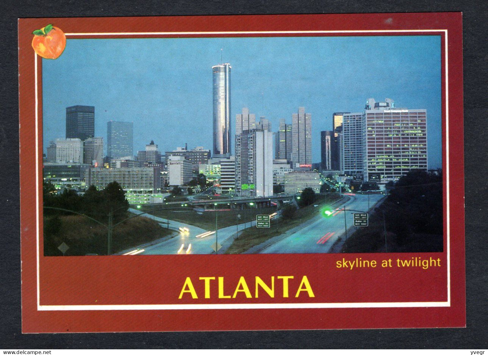 Etats Unis -  ATLANTA Skyline At Twilight - Atlanta