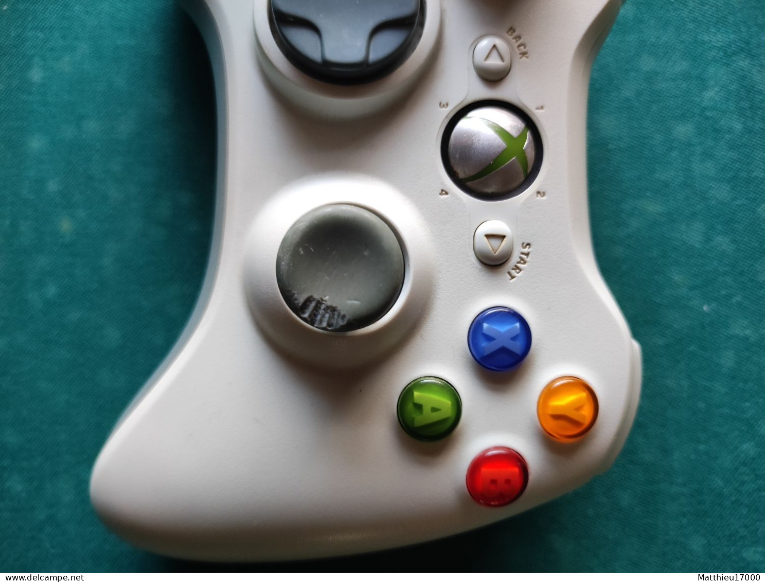 Manette XBOX 360 Blanche Sans Fil - Toebehoren