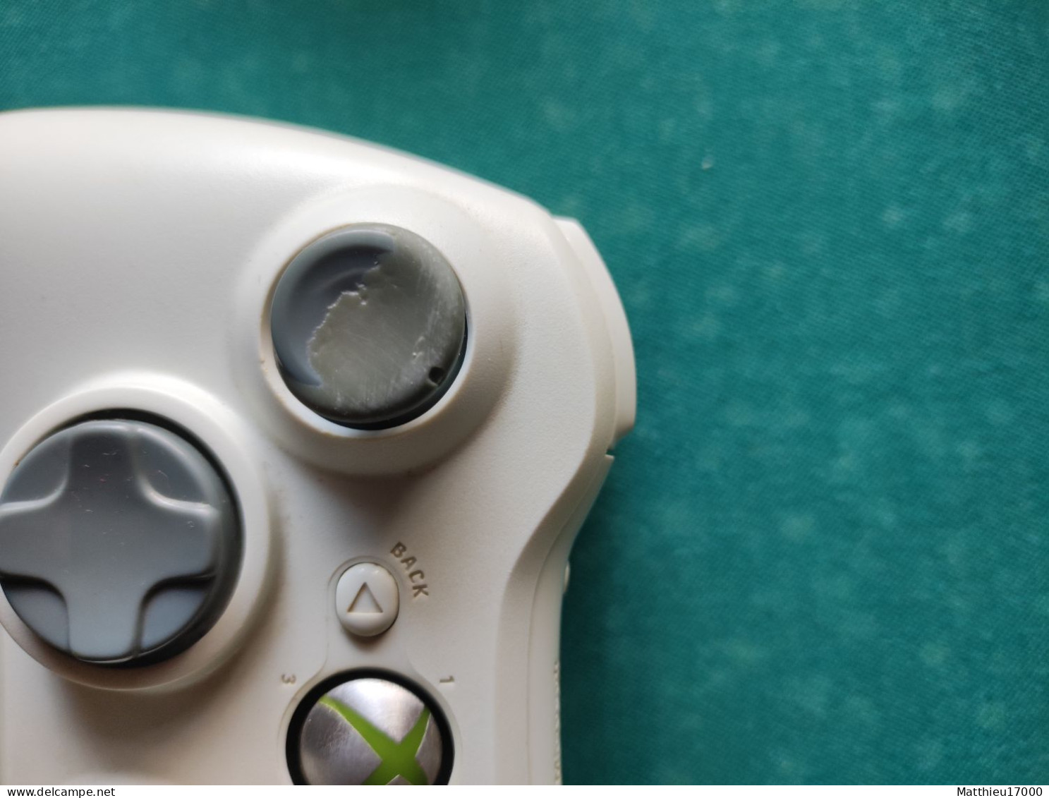 Manette XBOX 360 Blanche Sans Fil - Zubehör