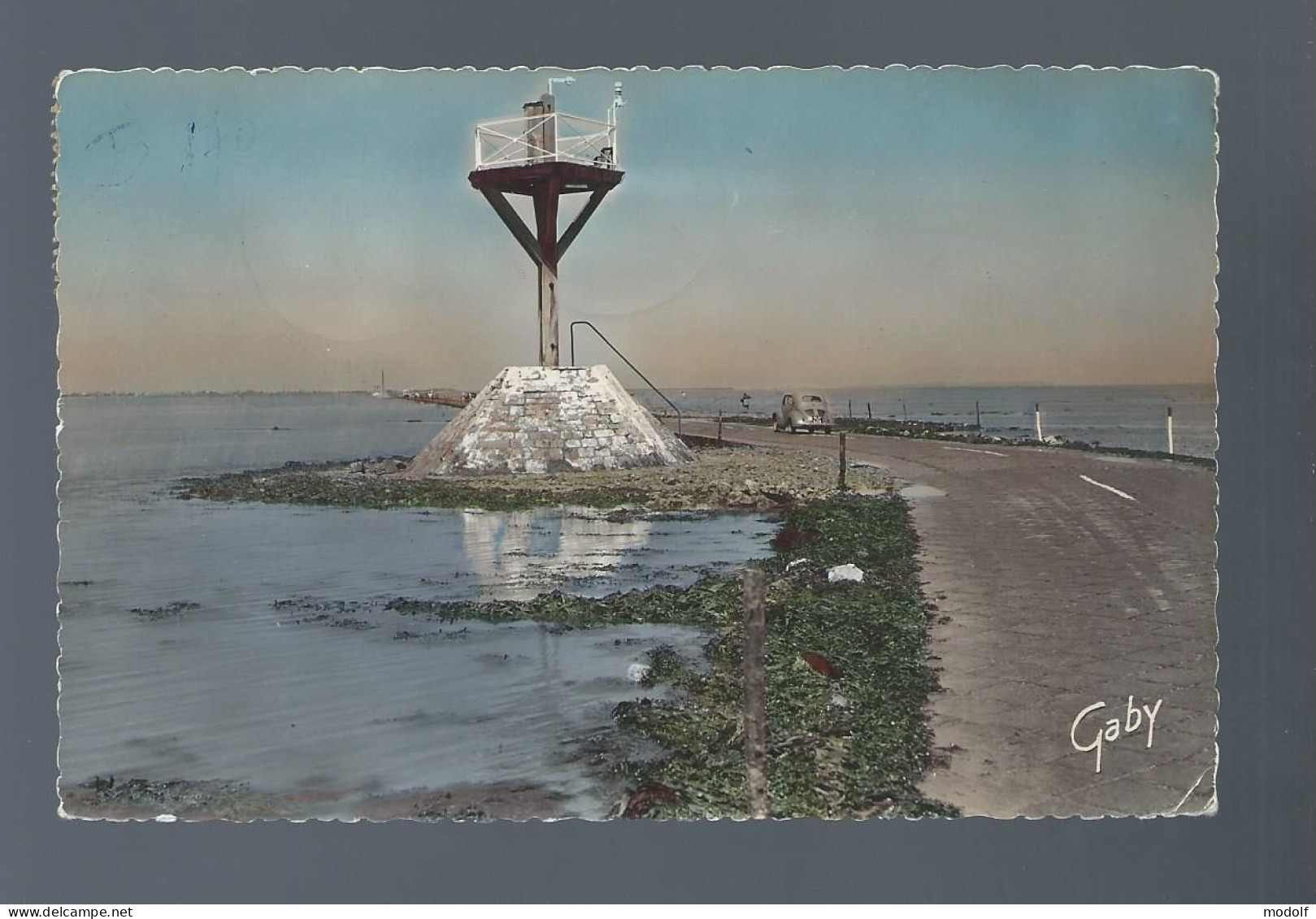 CPA - 85 - Passage Du Gois - Circulée En 1955 - Beauvoir Sur Mer