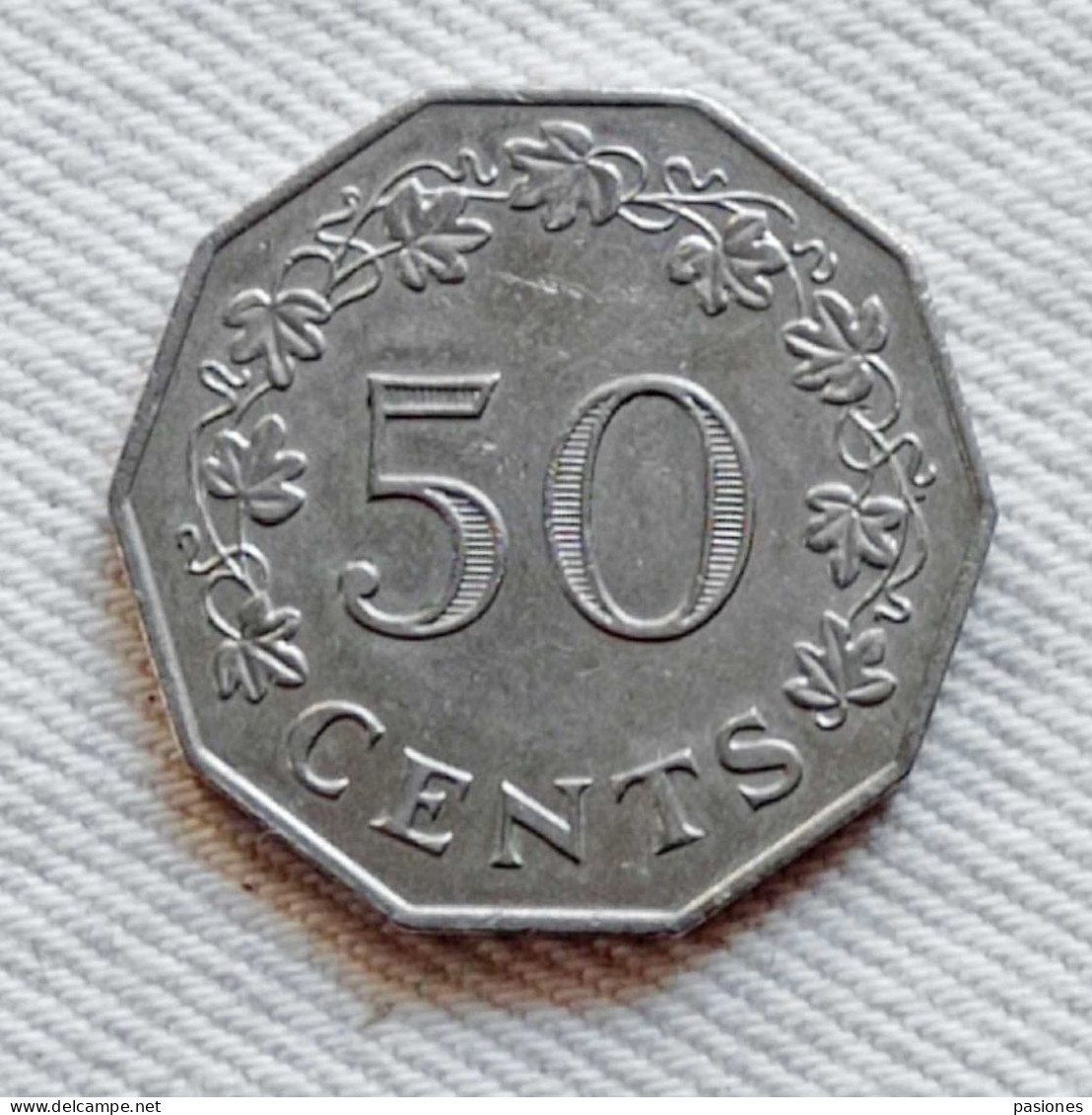 Malta 50 Cent. 1972 - Malta