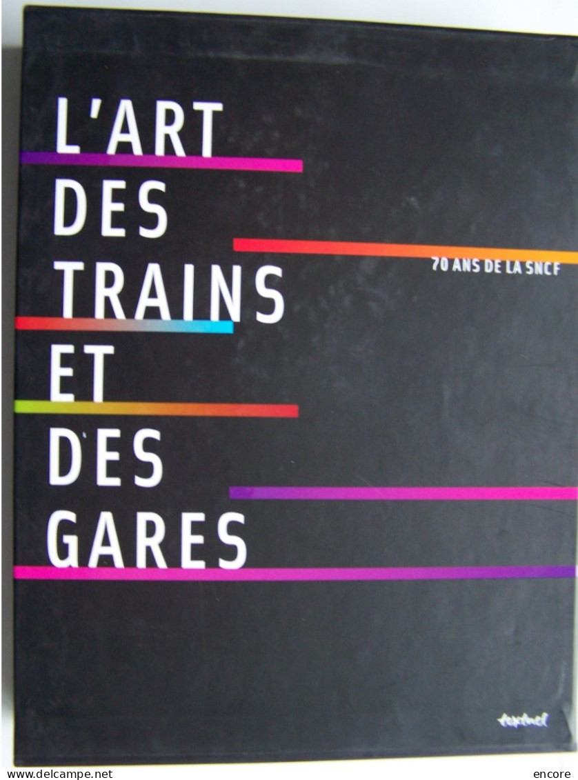 LES CHEMINS DE FER. "L'ART DES TRAINS ET DES GARES". 100_2634. 100_2635-1. 100_2636 à 100_2640MHDY - Railway & Tramway
