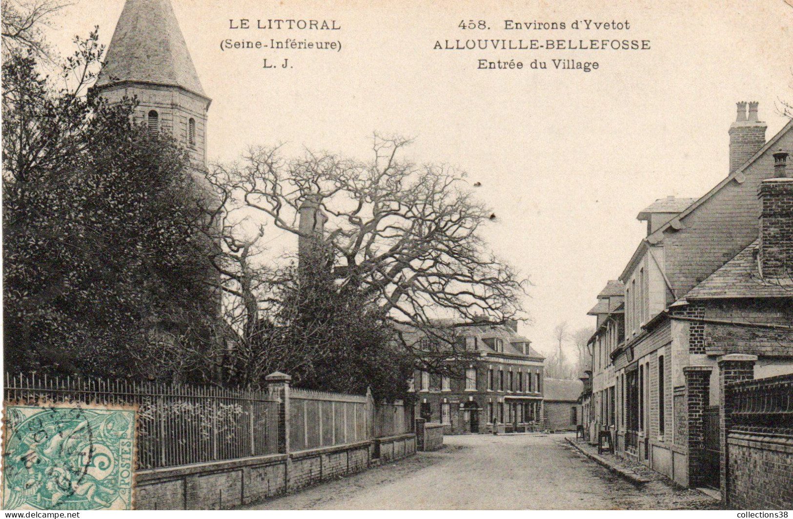 Allouville-Bellefosse - Entrée Du Village - Allouville-Bellefosse