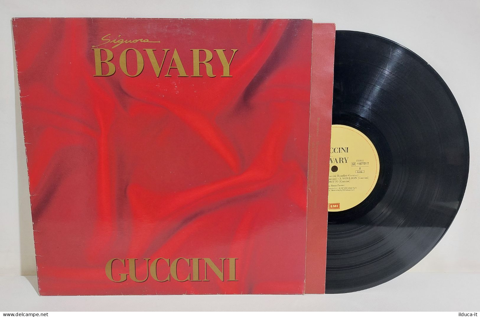 56860 LP 33 Giri - Francesco Guccini - Signora Bovary - EMI 1987 - Autres - Musique Italienne