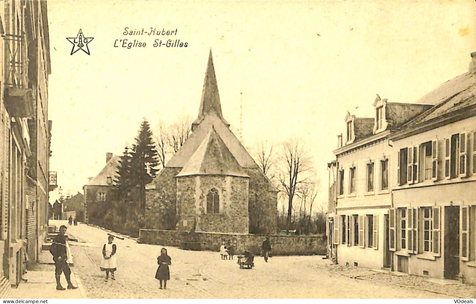 Belgique - Luxembourg - Saint-Hubert - L'Eglise Dt-Gilles - Saint-Hubert