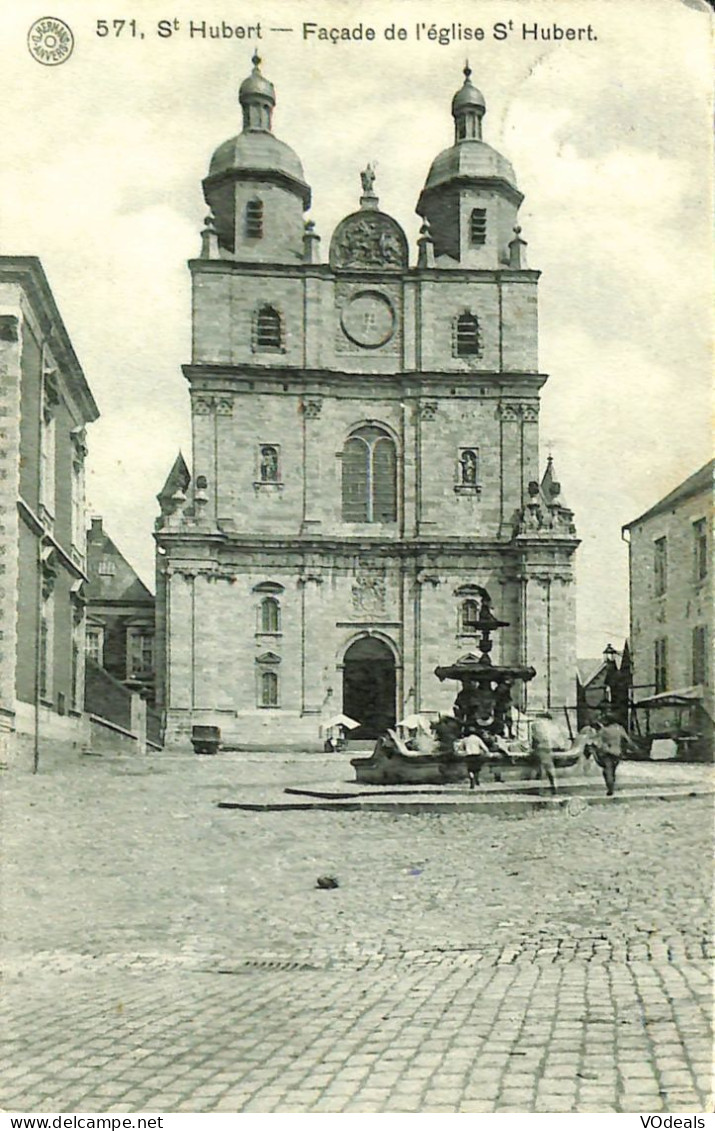 Belgique - Luxembourg - Saint-Hubert - Façade De L'Eglise St Hubert - Saint-Hubert