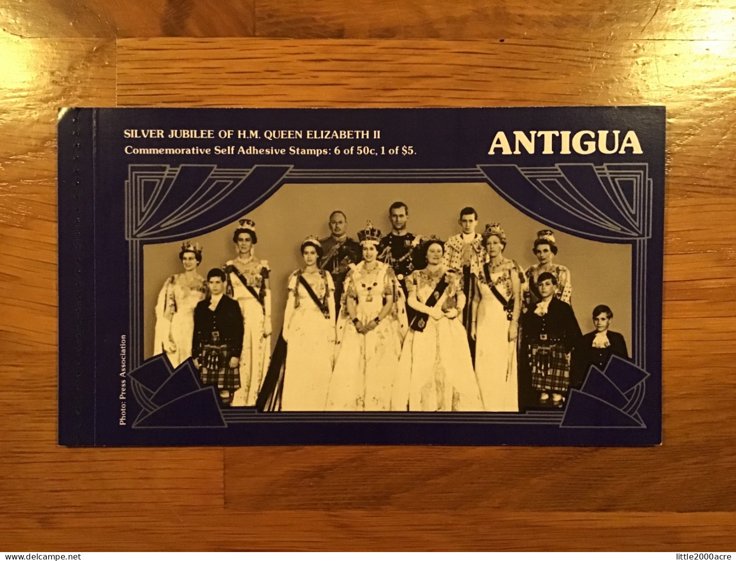 Antigua 1977 Silver Jubilee Booklet MNH SG SB2 - 1960-1981 Autonomie Interne
