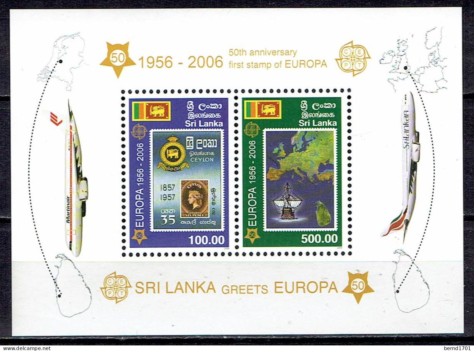 Sri Lanka - Mi-Nr Block 102 Ungebraucht / MNH ** (A1356) - 2006