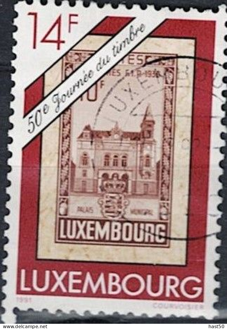 Luxemburg - Tag Der Briefmarke (MiNr: 1280) 1991 - Gest Used Obl - Used Stamps