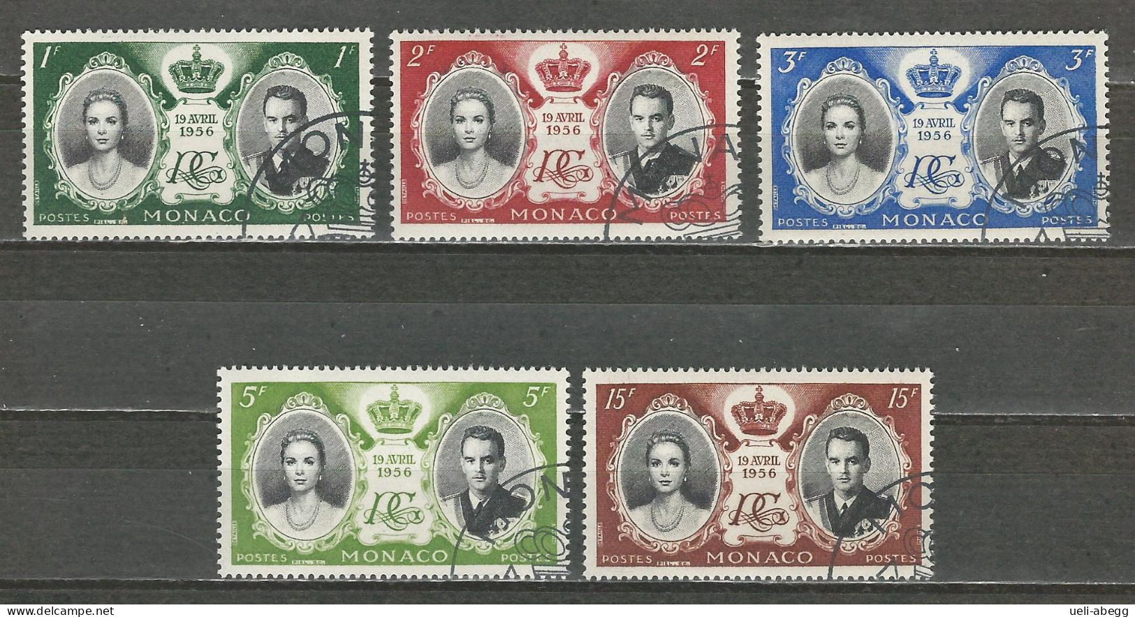 Monaco Mi 561-65 O Used - Used Stamps