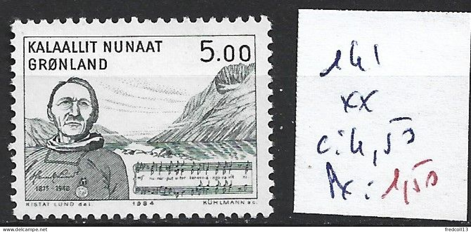 GROENLAND 141 ** Côte 4.50 € - Unused Stamps