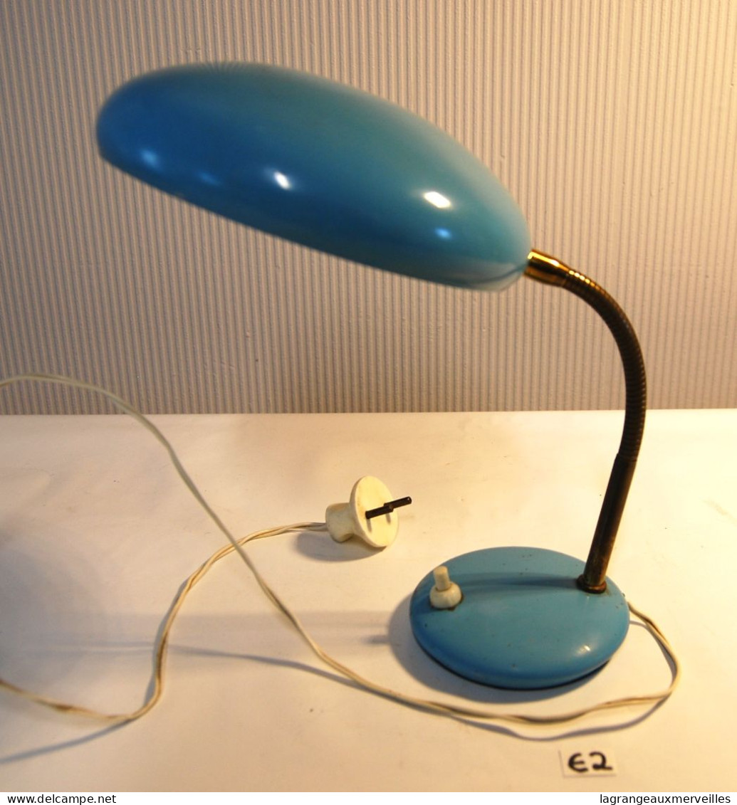 E2 Ancienne Lampe De Bureau - Design Art Deco - Louis Kalff - Kaiser - Christian Dell - 1950 - - Lantaarns & Kroonluchters