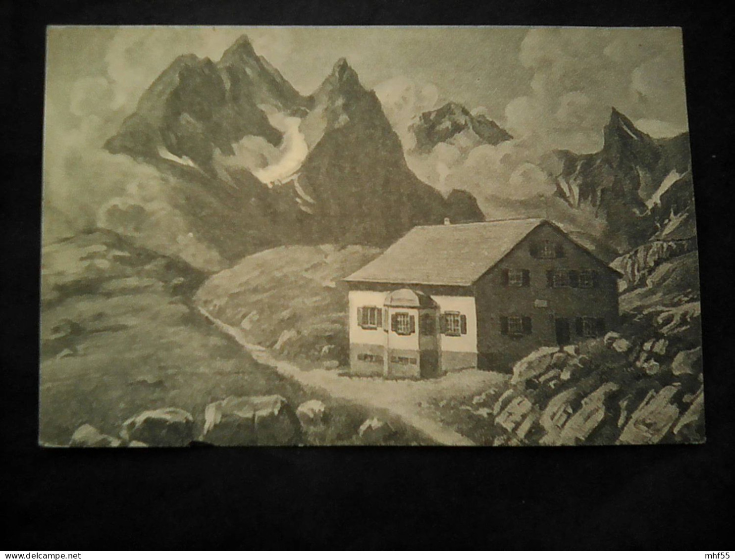 NAK D4  Leutkirch. 1911. Drucksache. Leutkircher Hütte. Almejurjoch. - Leutkirch I. Allg.