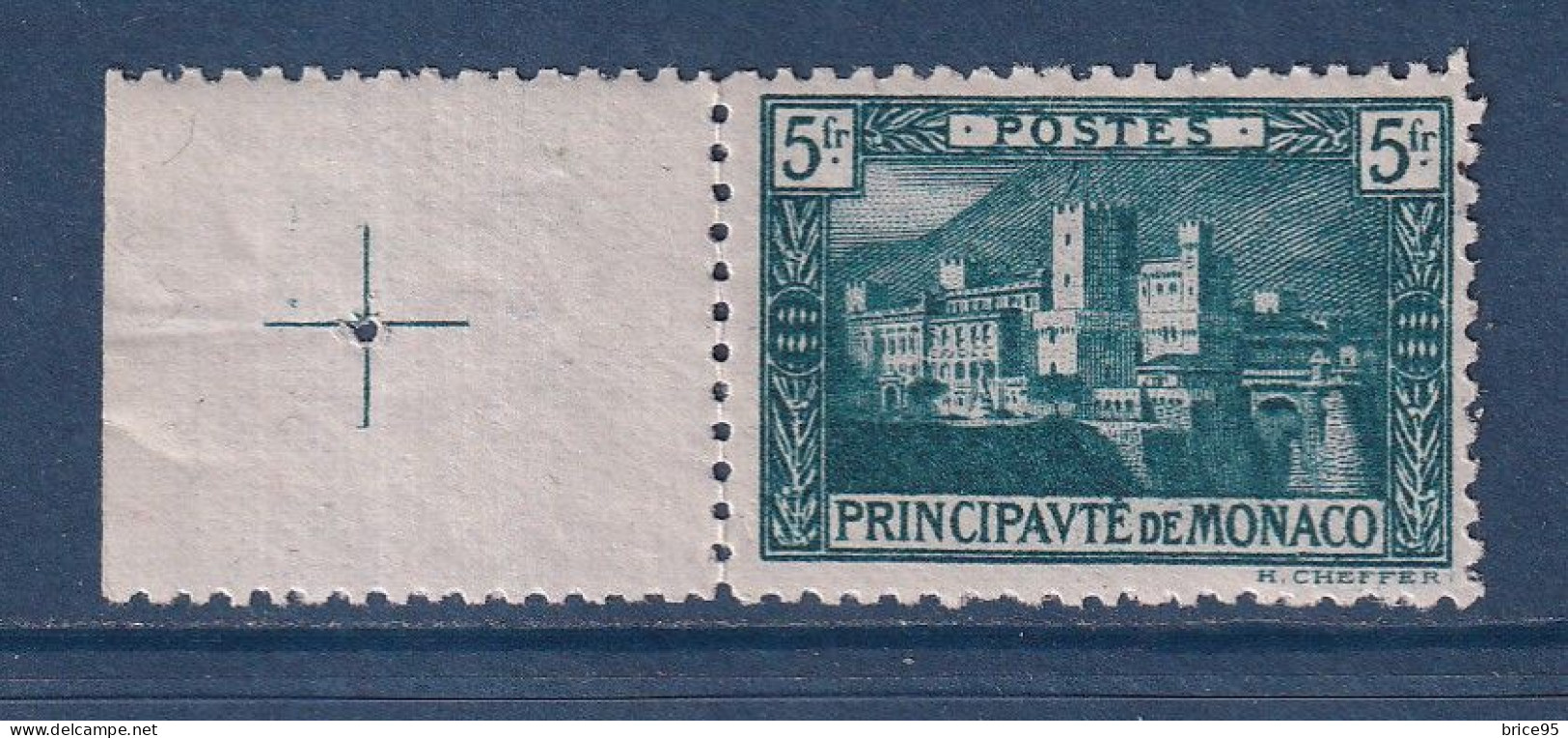 Monaco - YT N° 58 * - Neuf Avec Charnière - 1922 Et 1923 - Unused Stamps