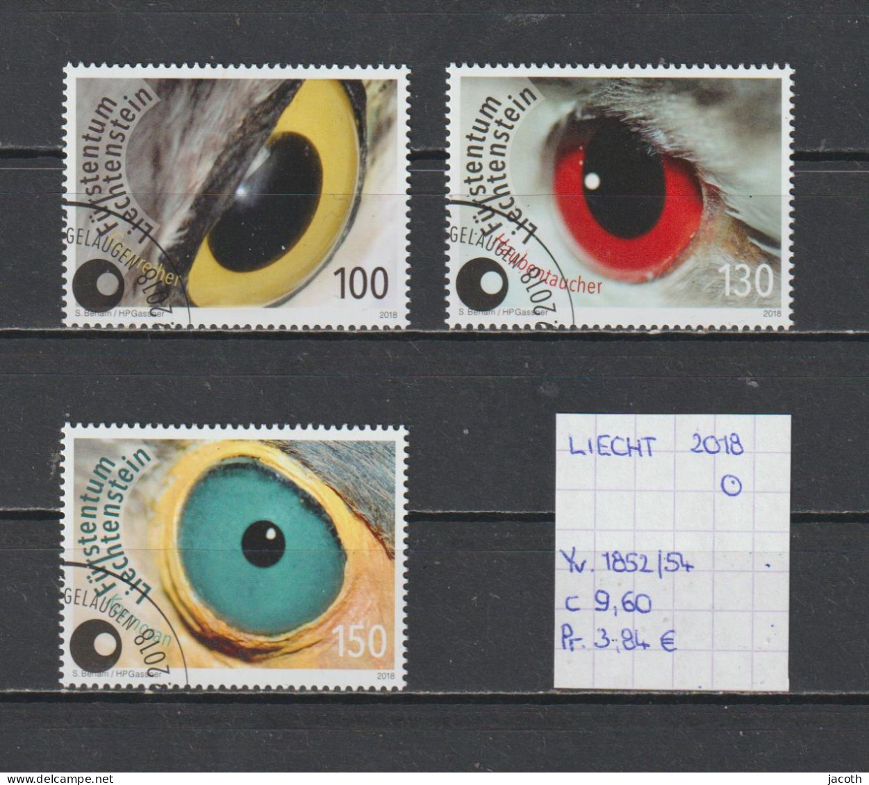 Liechtenstein 2018 - YT 1852/54 (gest./obl./used) - Gebraucht