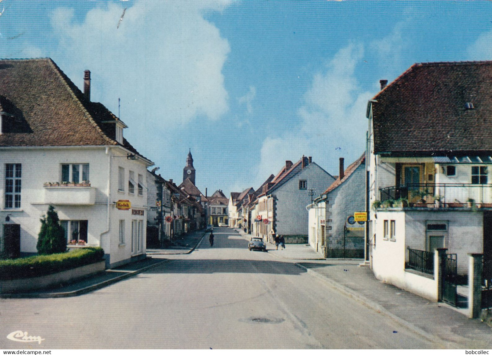 DIEMERINGEN (Bas-Rhin): La Grande Rue - Diemeringen