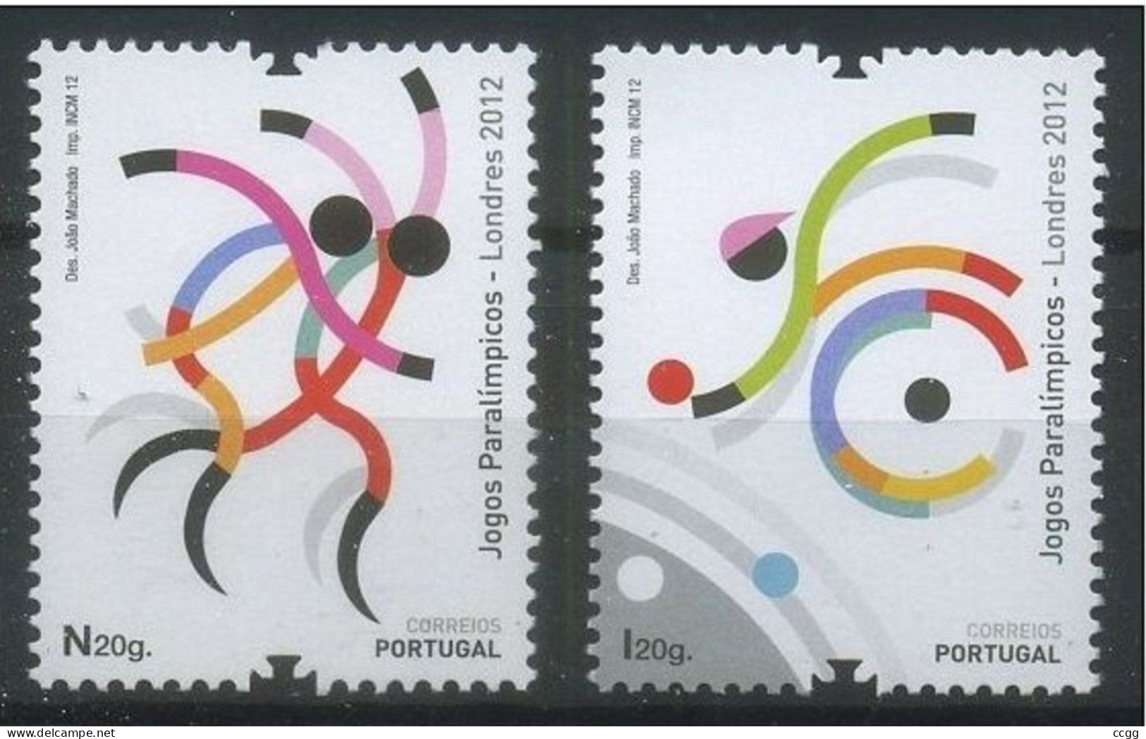 Olympische Spelen 2012 , Portugal - Zegels Postfris - Summer 2012: London