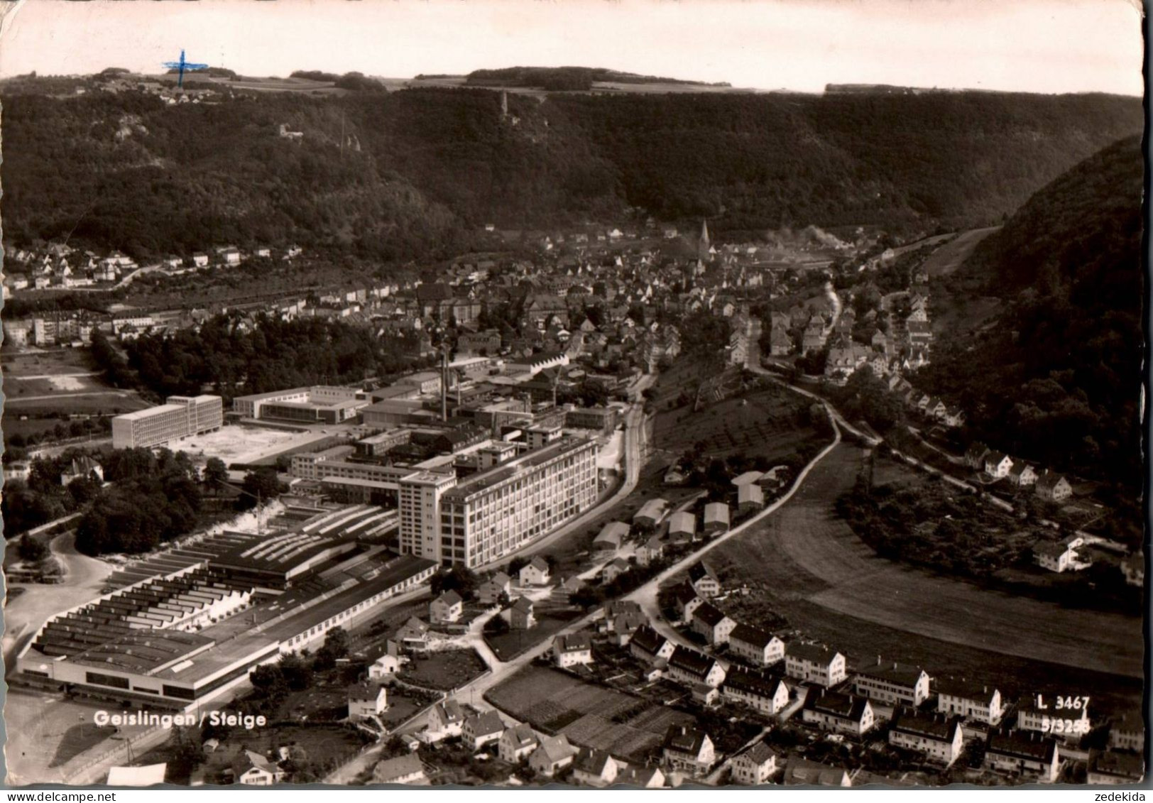 G6439 - Geislingen An Der Steige - Luftbild Luftaufnahme - Verlag Hidenbrand - Geislingen