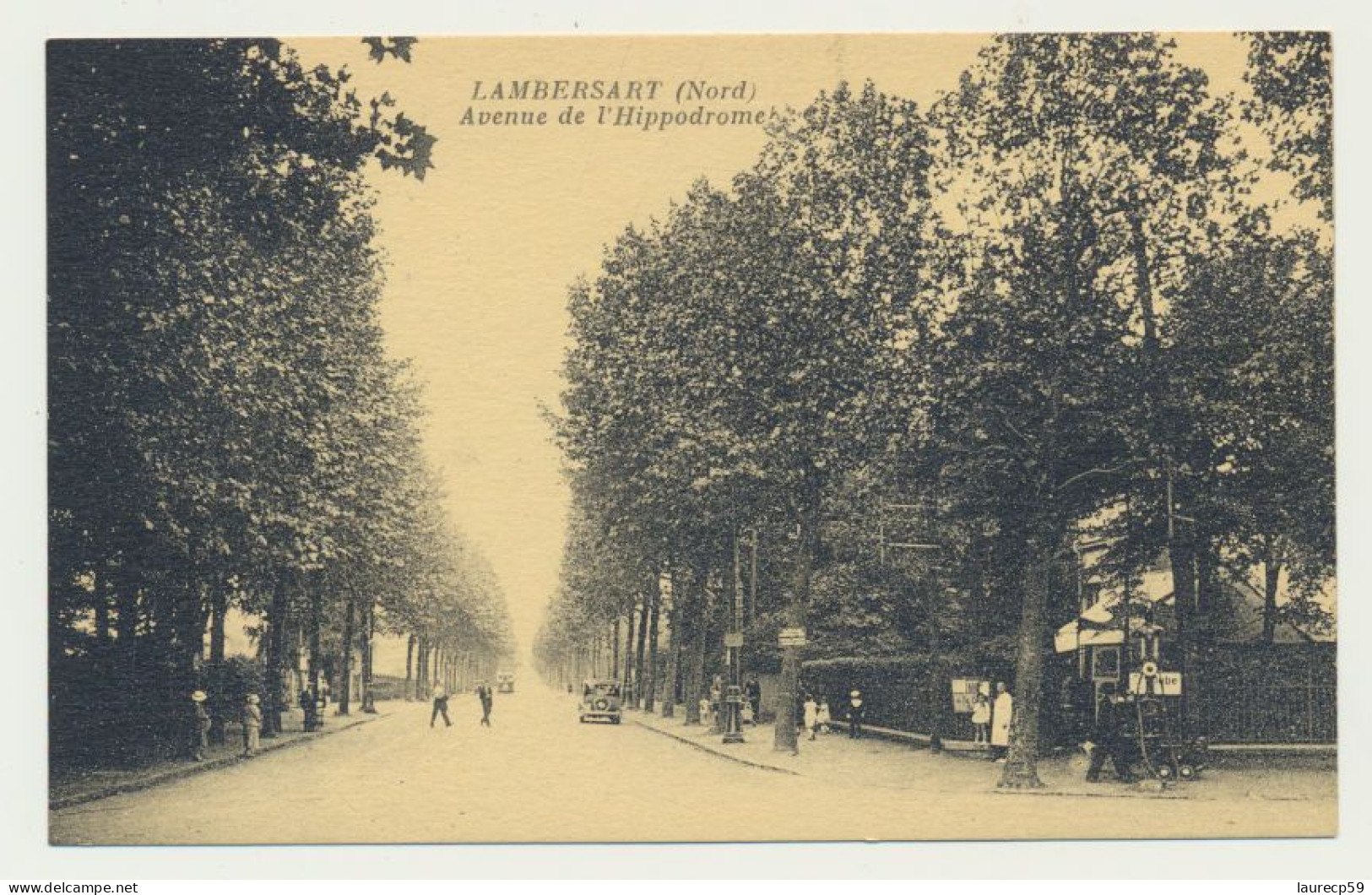 LAMBERSART -  Avenue De L'HIPPODROME - Animée - Lambersart