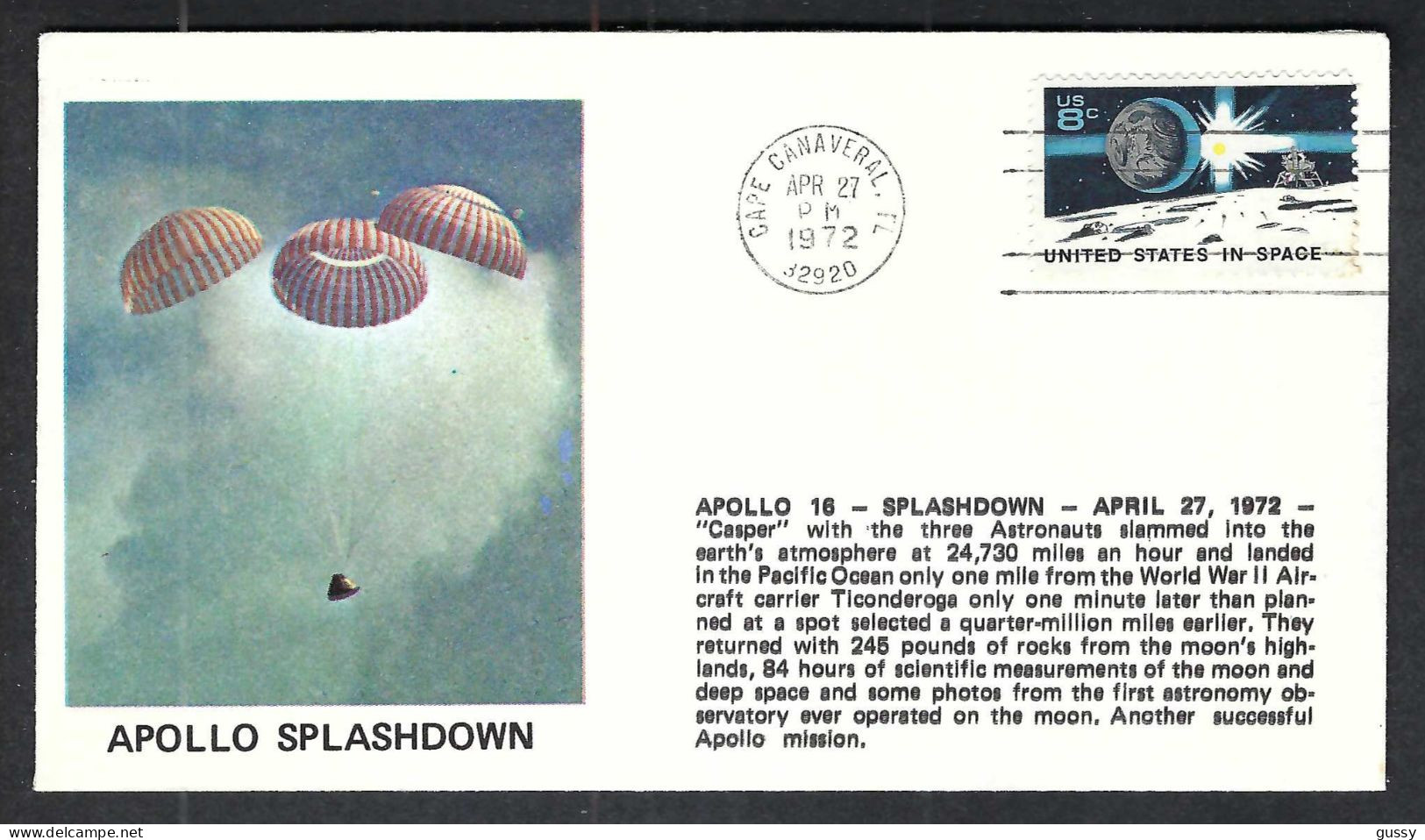 ETATS UNIS Ca.1972: FDC - 1971-1980