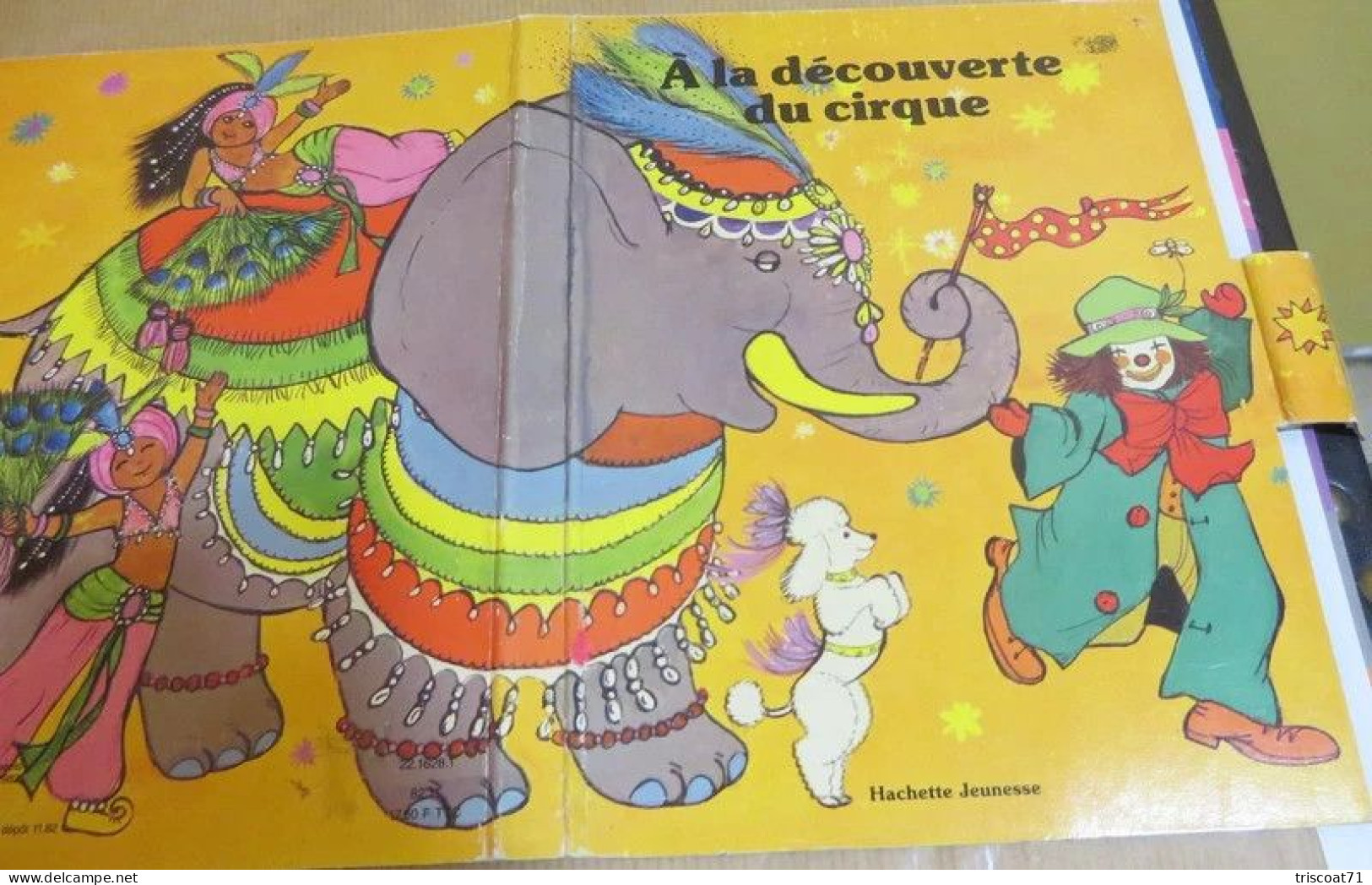 A La Découverte Du Cirque - Hachette - Livre Poster - BE - Hachette