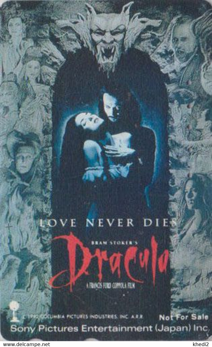 Télécarte JAPON / 110-011 - CINEMA FILM - DRACULA * WiNONA RYDER & GARY OLDMAN * - MOVIE JAPAN Phonecard - D 19923 - Kino